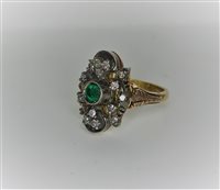 Anello Guerretta Gioielli Donna ANELLO STILE ANTICO in Oro giallo Smeraldo GUERR140 - GUERR140